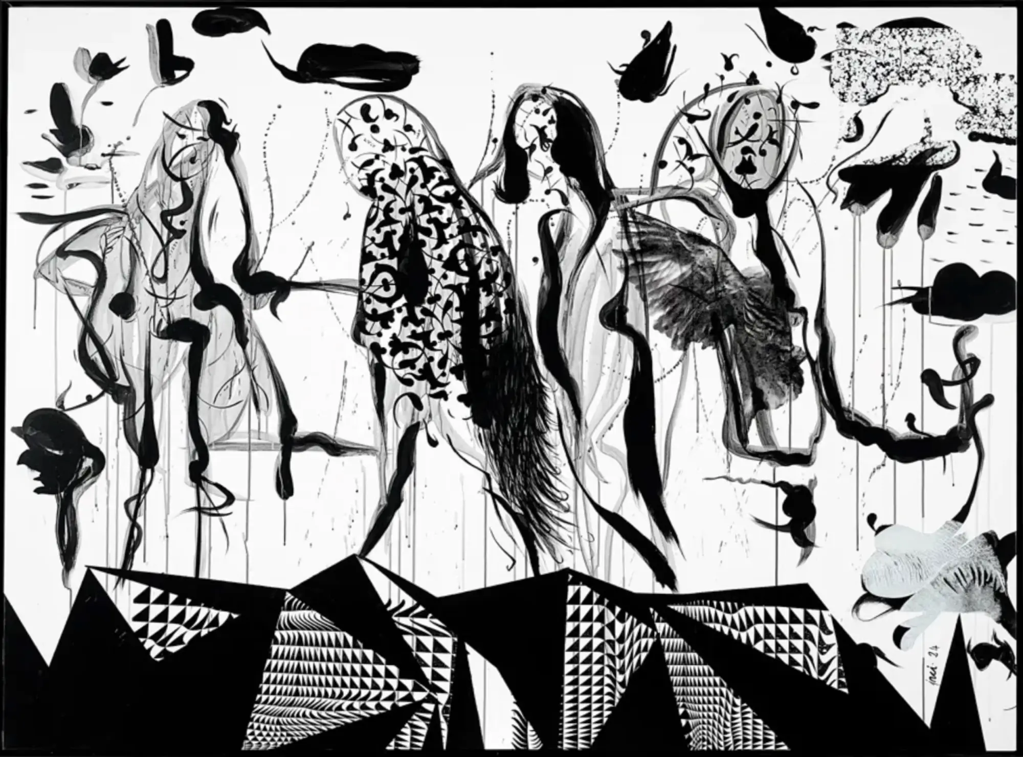 İNCİ EVİNER — THREE WOMEN AND ONE COMPANION
