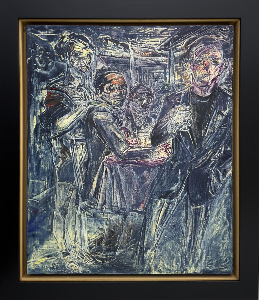 MEHMET GÜLERYÜZ - TUVAL ÜZERİ YAĞLIBOYA