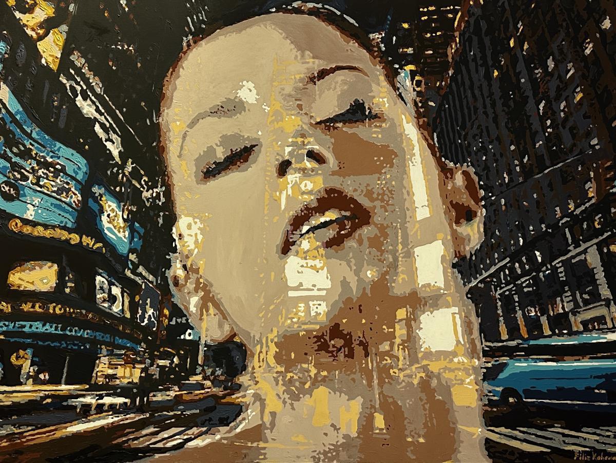 FİLİZ KAHRAMAN - TUVAL ÜZERİ AKRİLİK