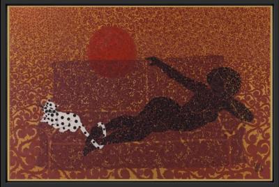 SELMA GÜRBÜZ - ARABESK - KIRMIZI ODALIK